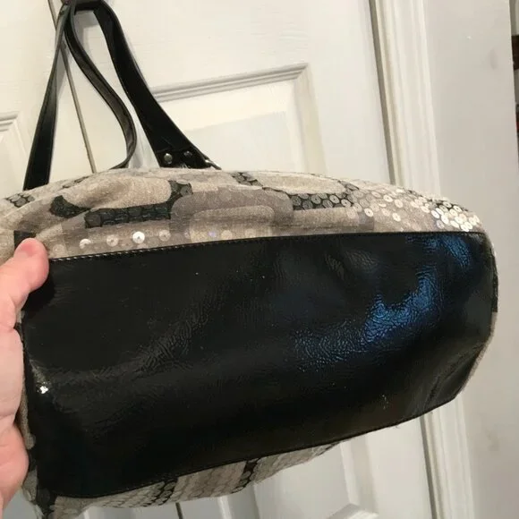 Nine West Sequin Tote Bag - Picture 6 of 11